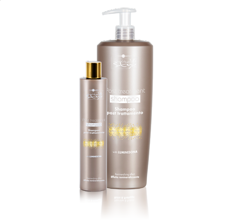 POST TREATMENT SHAMPOO ILLUMINATING Inimitable – šampón po farbení s leskom 250 ml./1000 ml.
