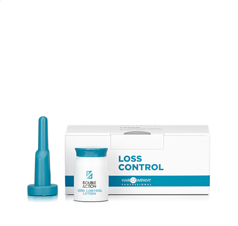 LOSS CONTROL LOTION Double Action Haircompany – ampulky proti vypadávaniu vlasov 10x10 ml.