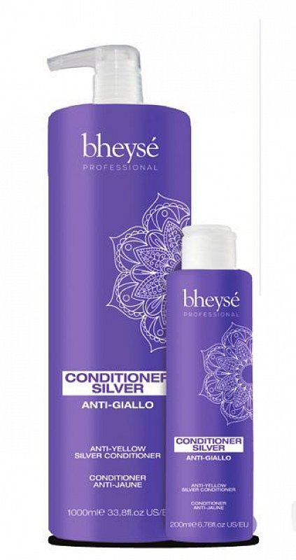 ANTI- YELLOW CONDITIONER BHEYSE - silver kondicionér proti žltým tónom vlasov/200 ml./1000 ml.