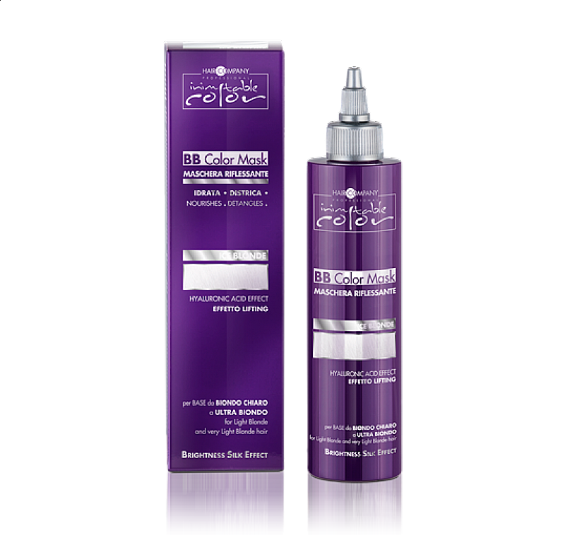 ICE BLOND BB Color Mask Inimitable- farebná maska 200 ml