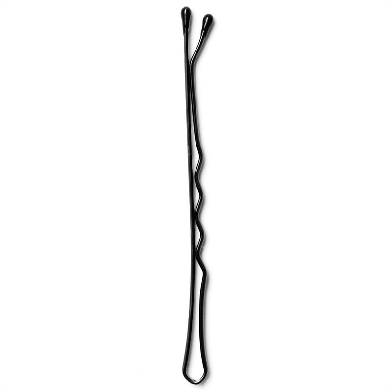 PROFESSIONAL HAIR GRIPS BOX 8704 59 mm – dlhé sponky cca 300 pcs/čierna