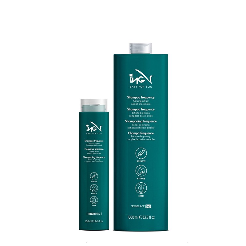 FREQUENCE HAIR SHAMPOO ING – šampón na každodenné použitie ING 250/1000 ml.